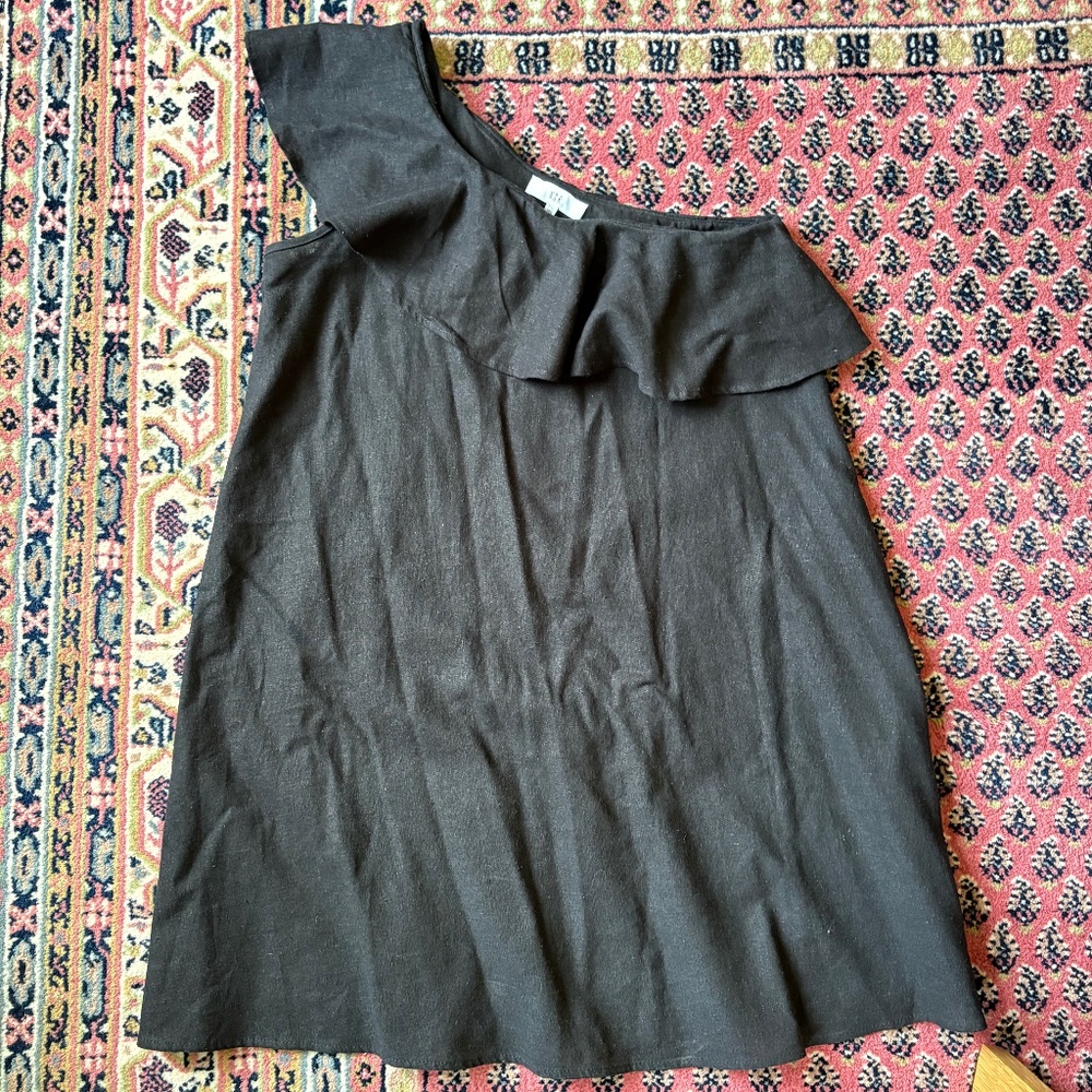 Black One Shoulder Dress